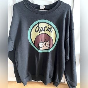 BRAND NEW NEVER WORN daria morgendorffer cotton soft sweater
